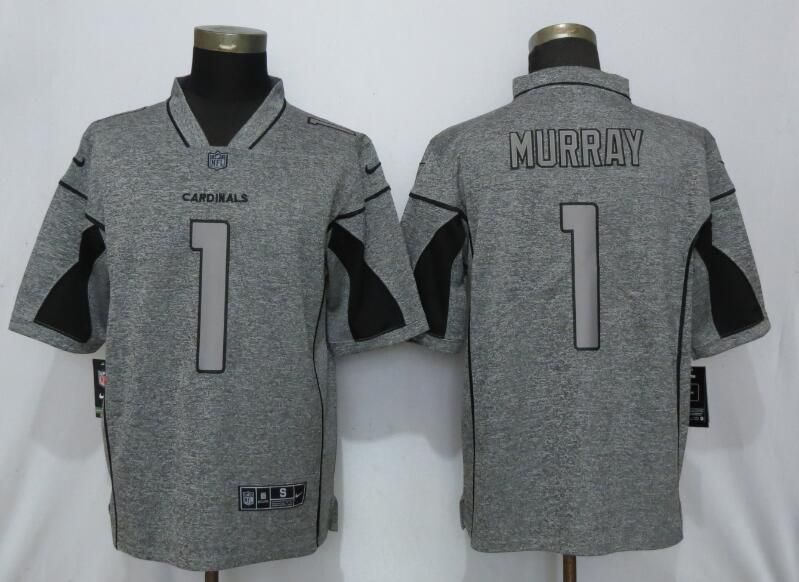 Men Arizona Cardinals #1 Murray Gray Nike Vapor Untouchable Stitched Gridiron Limited NFL Jerseys->pittsburgh steelers->NFL Jersey